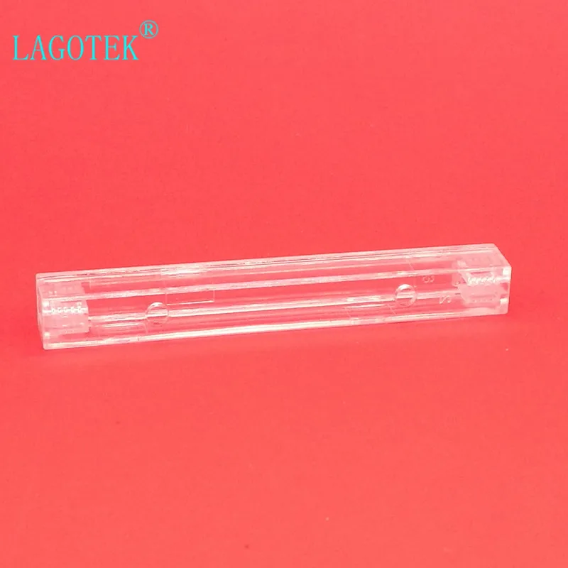 100PCS/Lot FTTH Fiber optic heat shrinkable tube protection tube Fiber optic splicing protective box transparent Version