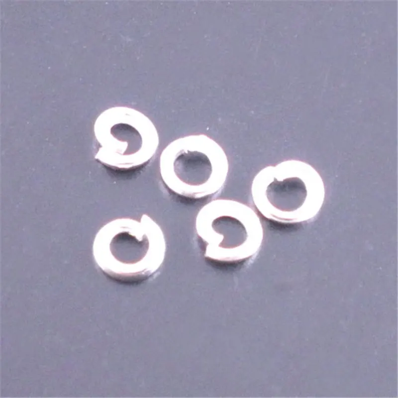 

DoreenBeads 4000PCs Silver color Open Jump Ring 3mm Dia. (B01709), yiwu