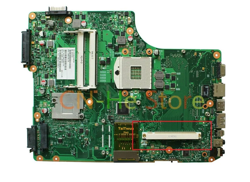 

FOR Toshiba Satellite A500 A505 Laptop Motherboard V000198170 6050A2338701-MB-A01 HM55 DDR3