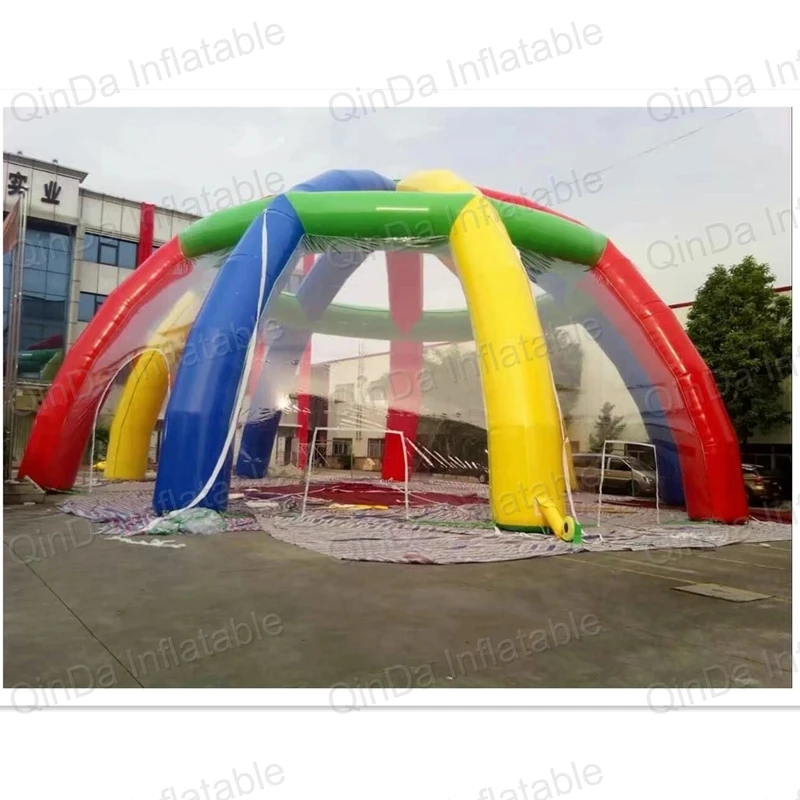 Hot Sale Colorful Inflatable Dome Tent, Tranpasrent Inflatable Marquee, Inflatable Igloo Tent For Events