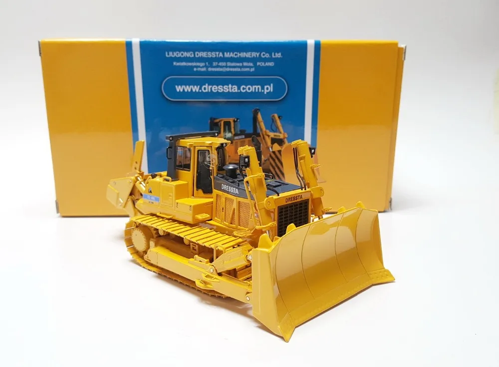 Collectible Alloy Model Gift 1:50 Scale Liugong Dressta TD-40E Bulldozer Engineering Machinery Diecast Model Toy for Decoration