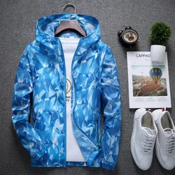 Cappotto Unisex protezione solare abbigliamento pelle camouflage giacche da trekking protezione solare antivento UV sport all'aria aperta cappotti da pioggia