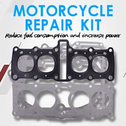 Motorcycle Complete Engine Gasket Cylinder Cover Bottom Overhaul Pad Gasket Set Stator Set For Yamaha FZR250 1HX small ban