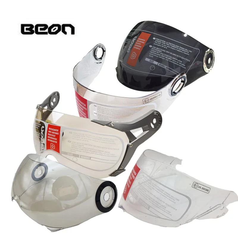 

BEON B120 B108A B110B B112 B103 B700 B500 мотоциклетный шлем, прозрачный посеребренный черный красочный мотоцикл мотокросс козырек
