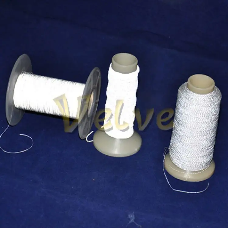 Dongguan nonferrous reflective sewing thread nonferrous reflection line export EU standards