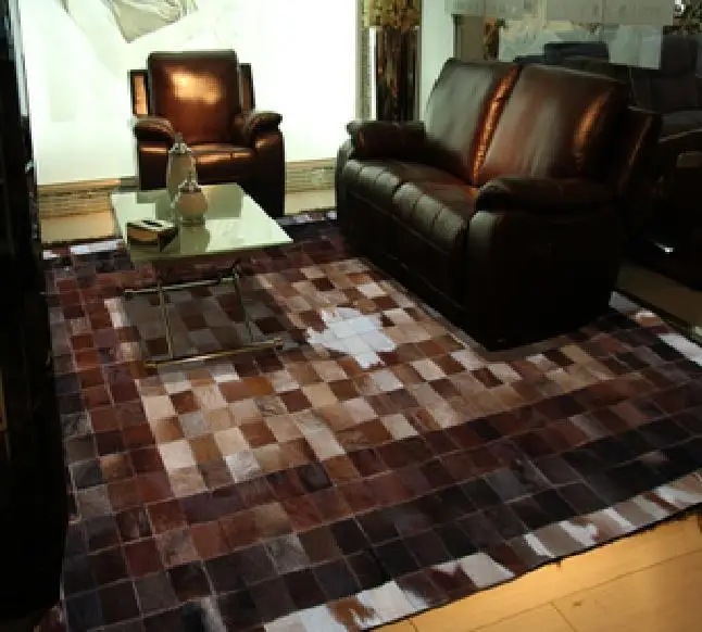

free shipping 1 square meter 100% natural hand made cow leather palm leaf mat