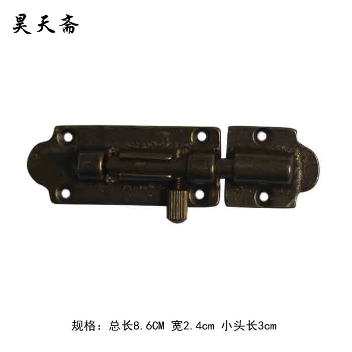 

[Haotian vegetarian] copper casting bolt / Chinese decoration accessories HTH-051