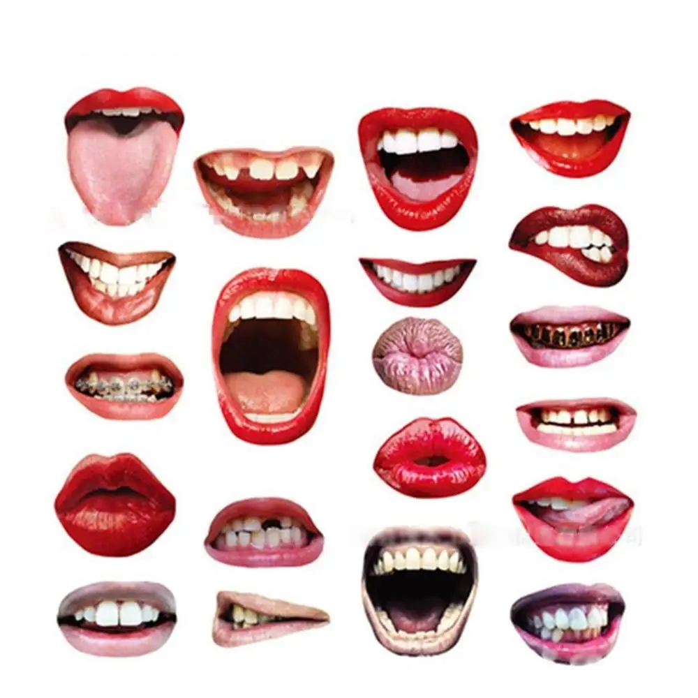 Funny Lip Mouth Photobooth Props Wedding Decoration Funny Lip Photo Booth Birthday Party Decorations Adult Photo Props