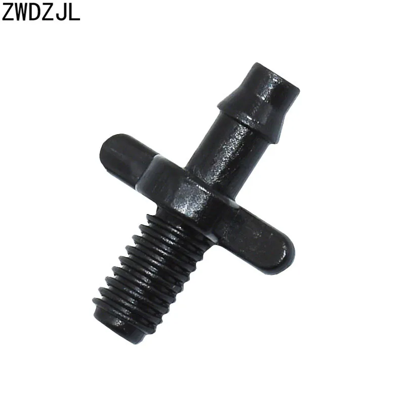 Irrigation 4/7 Threaded Connector Barbed 1/4 \