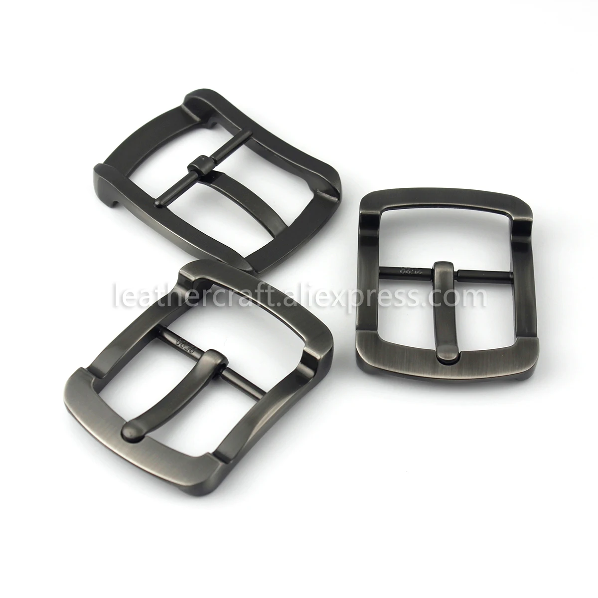 1pcs Metal Brushed Belt Buckle Men Center Bar Single Pin Buckle Fit for 37-39mm Belt Leather Craft Accessory