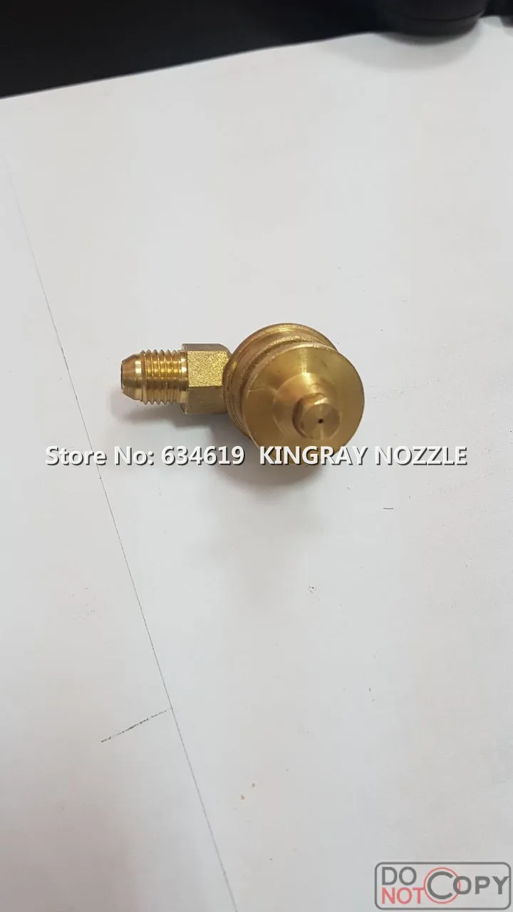 Wholesale 0.5mm Orifice Gas Jet Nozzle For Infrared Burner Customized Gas Heater Nozzles Universal Gas Brass Nozzle