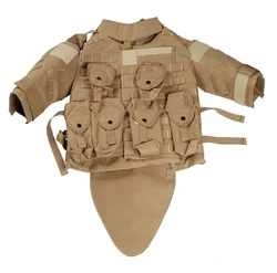US Army Military Tactical Airsoft Paintball Plate Carrier OTV Combat Vest Mud