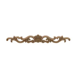VZLX Wood Applique Wooden Carved Corner Oak Woodcarving Decal for Home Decoration Accessories Modern Furniture Door Decor Crafts
