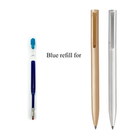 0.5MM Blue Color Inks Refill For Xiaomi Mijia Pen Metal Version Replacement Only for Gold Color Silver Color Mijia Pen