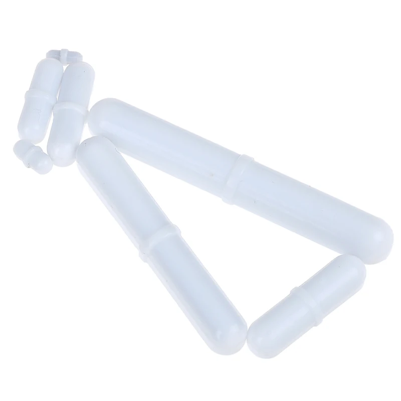 1 stücke 6 Größen PTFE Magnet Rührer Mixer Rühren Bar Weiß Farbe Ohne Pivot Ring