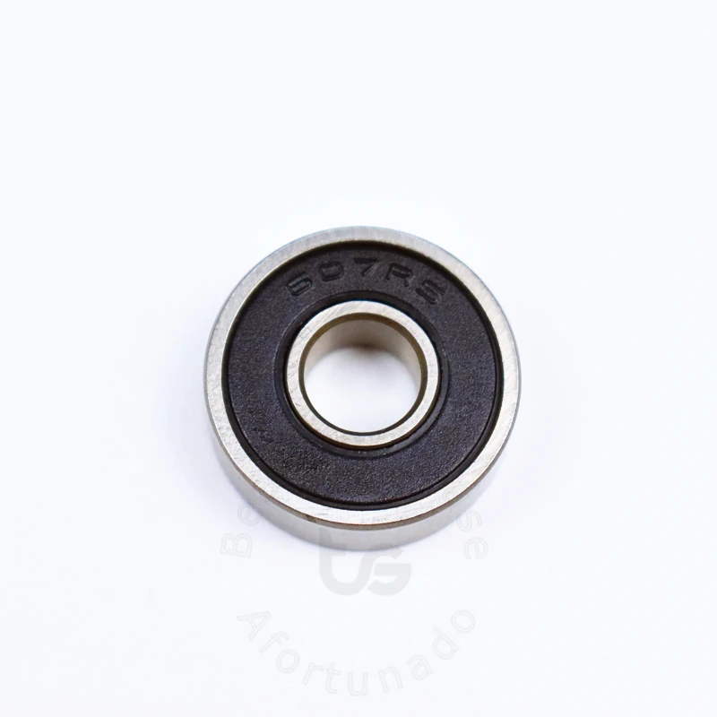 607RS  10Pieces Bearing 7*19*6(mm)  chrome steel rubber Sealed High speed Mechanical equipment parts