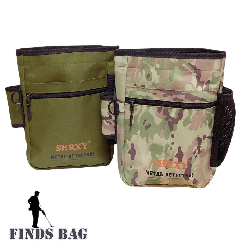 Metal Detector Pouch Bag Digger Supply Treasure Waist Pack Good Luck Finds Bag Garden Detecting Tools Shovel Bag