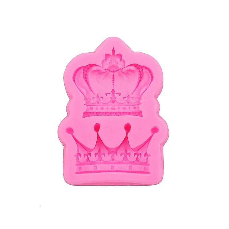 Gadgets Fondant Molds Set of 2 Crowns Silicone Mold Fondant Topping Sugar paste Chocolate Decoration BEST QUALITY