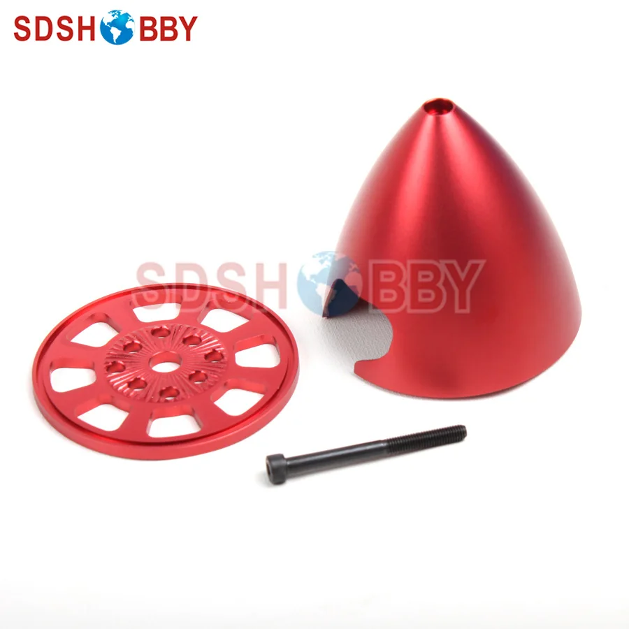 6STARHOBBY 3in/76mm Special Drilled CNC Anodized Aluminum Alloy Spinner for DLE30 DLE50 EME55 MLD70 DLA64 Engines