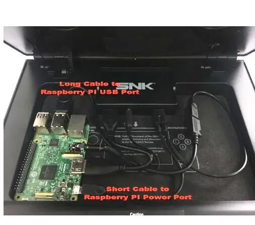 Raspberry PI 3 Cables set for NEOGEO X Dock Station