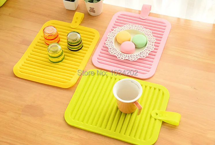 Free Shipping 120pcs/lot Placemat dining table mat bowl pad coasters waterproof table pad slip-resistant pad