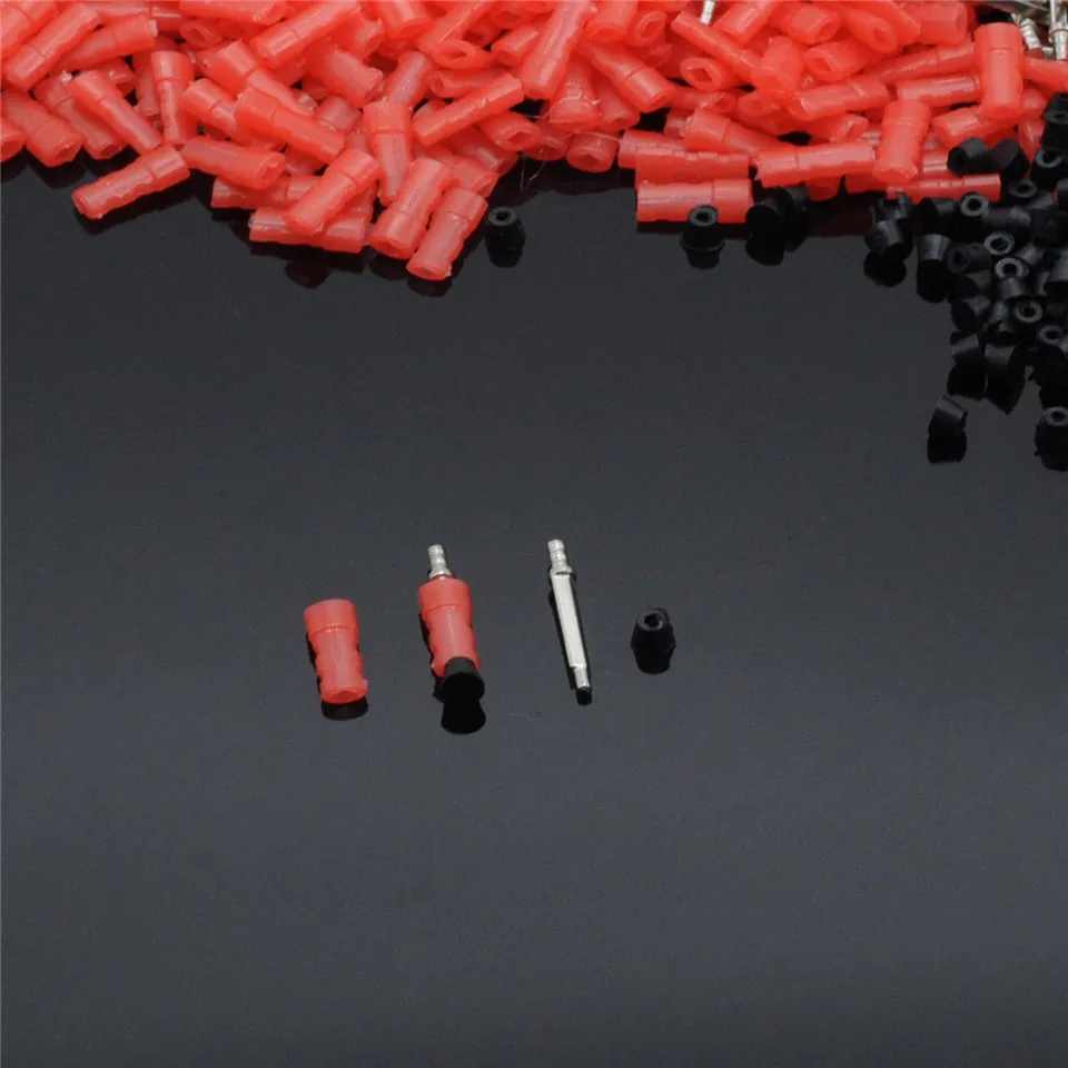 Master Dowel Single Pins Use With Pindex Red Plastic Sleeve For Dental Lab