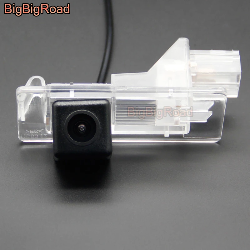 BigBigRoad Car Rear View Backup Camera For Renault Fluence 2013 2014 2015 Clio 4 Megane 3 Captur 2013-2018 Scenic 2 II 2003-2009