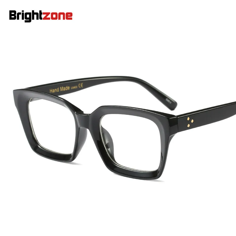 

Brightzone Plastic Unisex Myopia Glasses Restore Ancient Literature Korean Will Face Circle Concise Frame Tide Eyeglasses