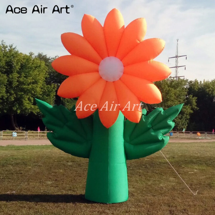 Inflatable Flower for Party and Event Decoration, Beautiful Standing Giant Decoration