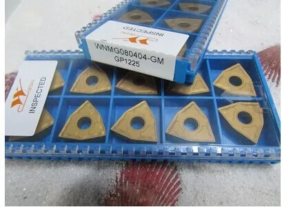 

Free Shipping carbide inserts WNMG080408-GM Suitable for MWLNR Series Turning Facing External Lathe Tool