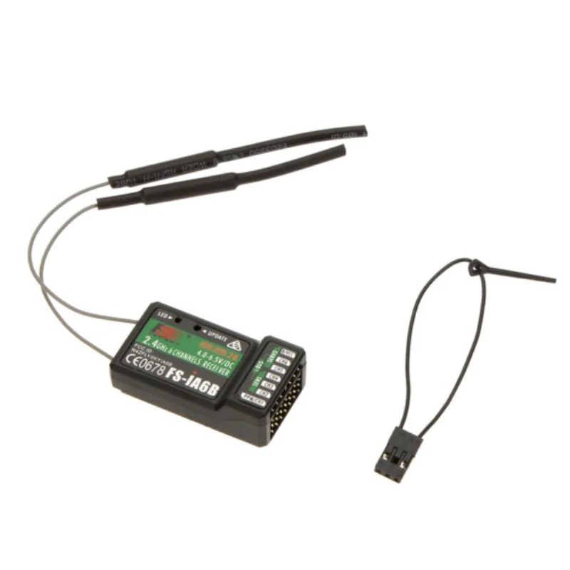 Flysky 2.4G 6CH FS-iA6B iA6B Receiver PPM Output With iBus Port Compatible with FS-i4 FS-i6 FS-i10 FS-GT2E FS-GT2G