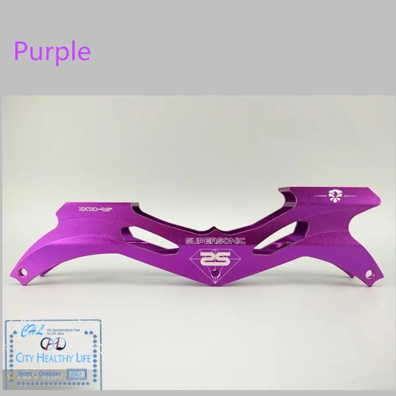 Telaio per pattini di velocità in linea con ruota da pattinaggio 3X110mm Base CNC supersonica originale Flying Eagle, asse a vite in lega leggera