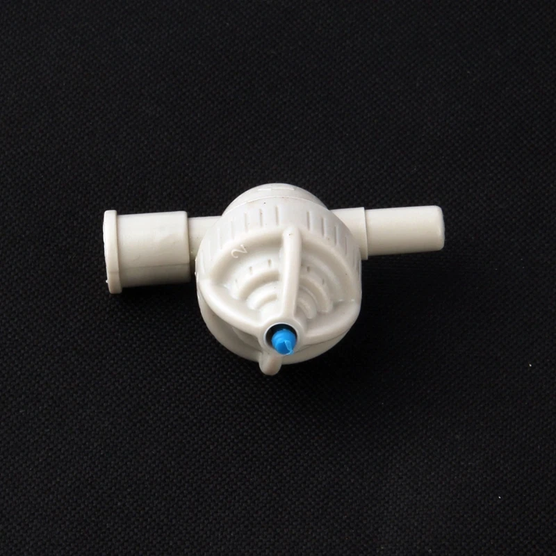 50pcs Gray Ball-Type Anti-Drip Device Can Be Demolition And Washed Stop Valve Connect The 6mm Connector