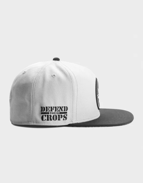 PANGKB Brand DEFEND YOUR CROPS CAP white solid hip hop snapback hat for men women adult outdoor casual sun baseball cap