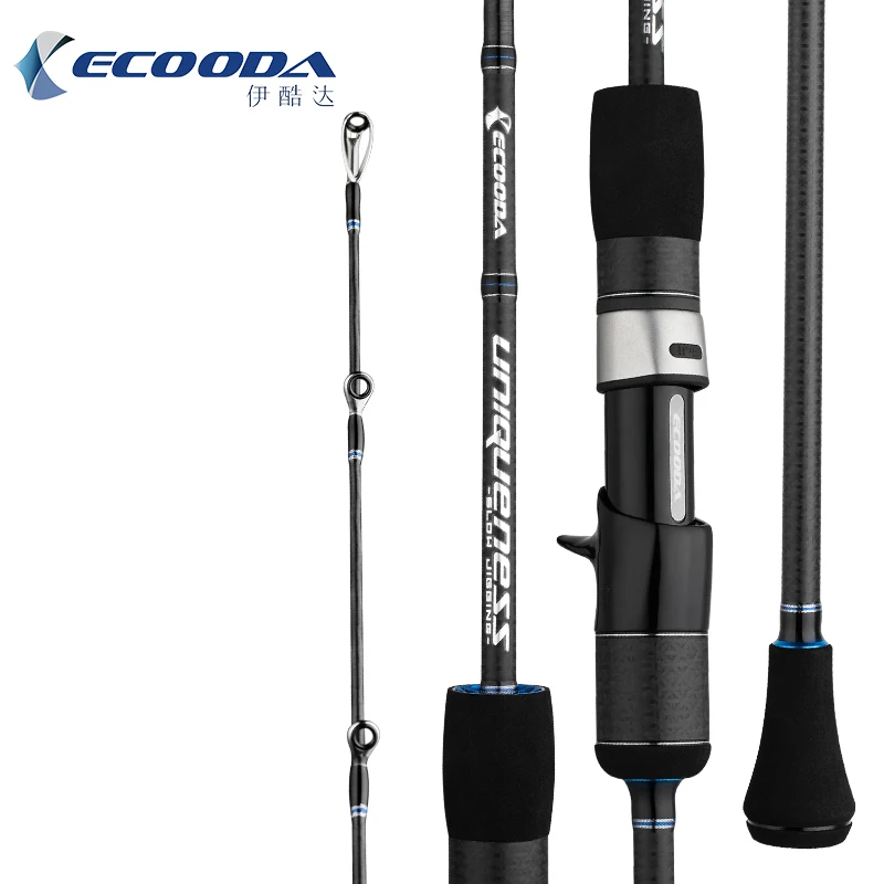 ECOODA slow jigging rod exclusive eunsj Spinning/Casting boat rod 1.83/1.91 60-360g Fuji accessor 2SEC/1SEC fuji guidesand reel