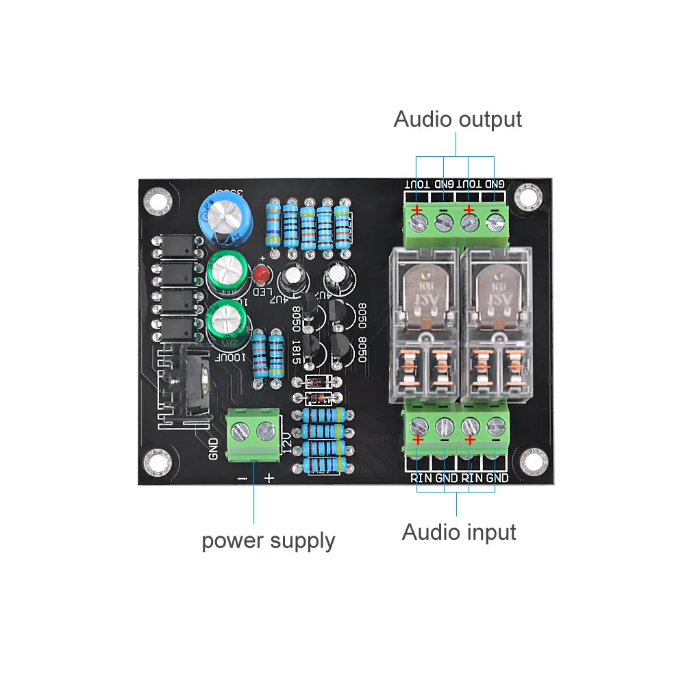 AIYIMA 2.0 سيارة المتكلم مجلس حماية عدة أجزاء أداء موثوق 2 قنوات 300 واط تجميعها مجلس ل مكبر للصوت DIY بها بنفسك