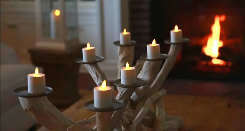 12pcs Electronic Flameless TeaLight LED Votive Candle Swinging Dancing Moving Wick lamp Home Wedding Party table Decor-Warm whit