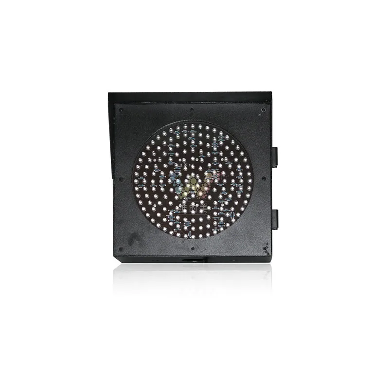 Feux antibrouillard LED jaune ac 220v, 200mm, design rond, feux d'avertissement de circulation