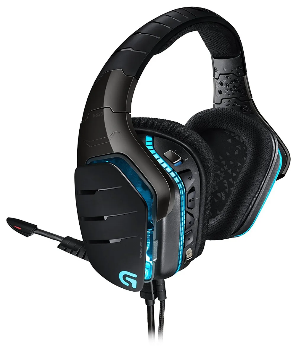 

Logitech G633S Artemis Spectrum RGB 7.1 Dolby and DST Headphone Surround Sound Gaming Headset