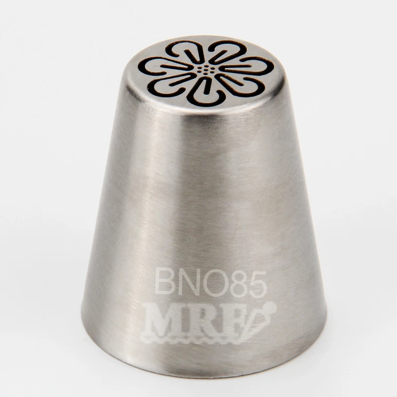 Free Shipping Large Stainless Steel 18/8 Russian Flower Piping Nozzle Cakes Cupcakes Decorating Icing Tip #BNO85