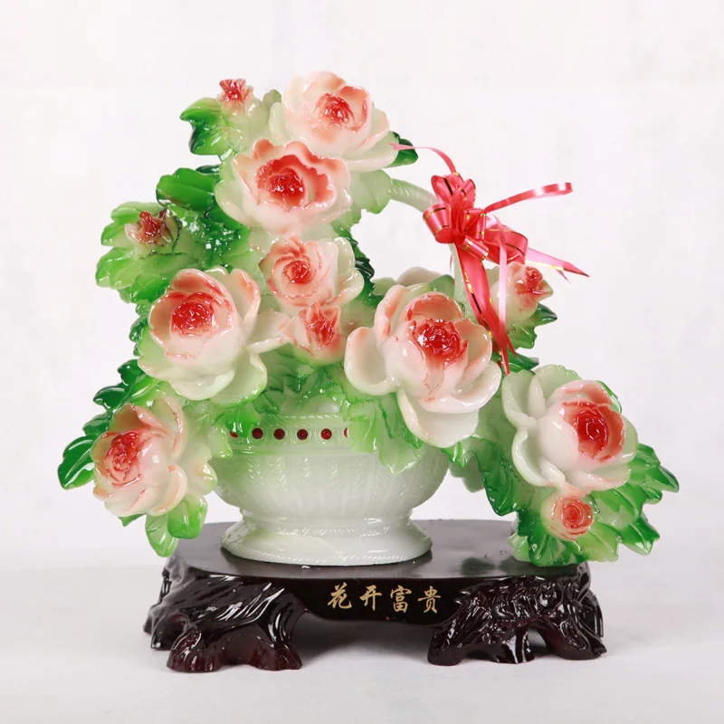 

Yiwu Jade embrace a rich color Home Decoration Resin Crafts promotional business gifts wholesale explosion models