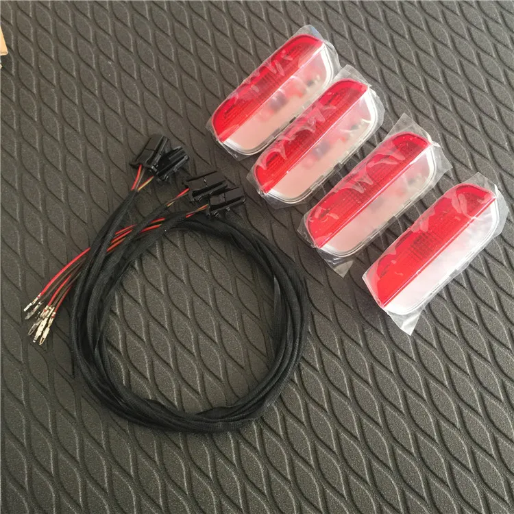 

1 комплект для VW Passat B7 B6 Golf 6 jetta 5 6 Tiguan дверной светильник 3AD 947 411