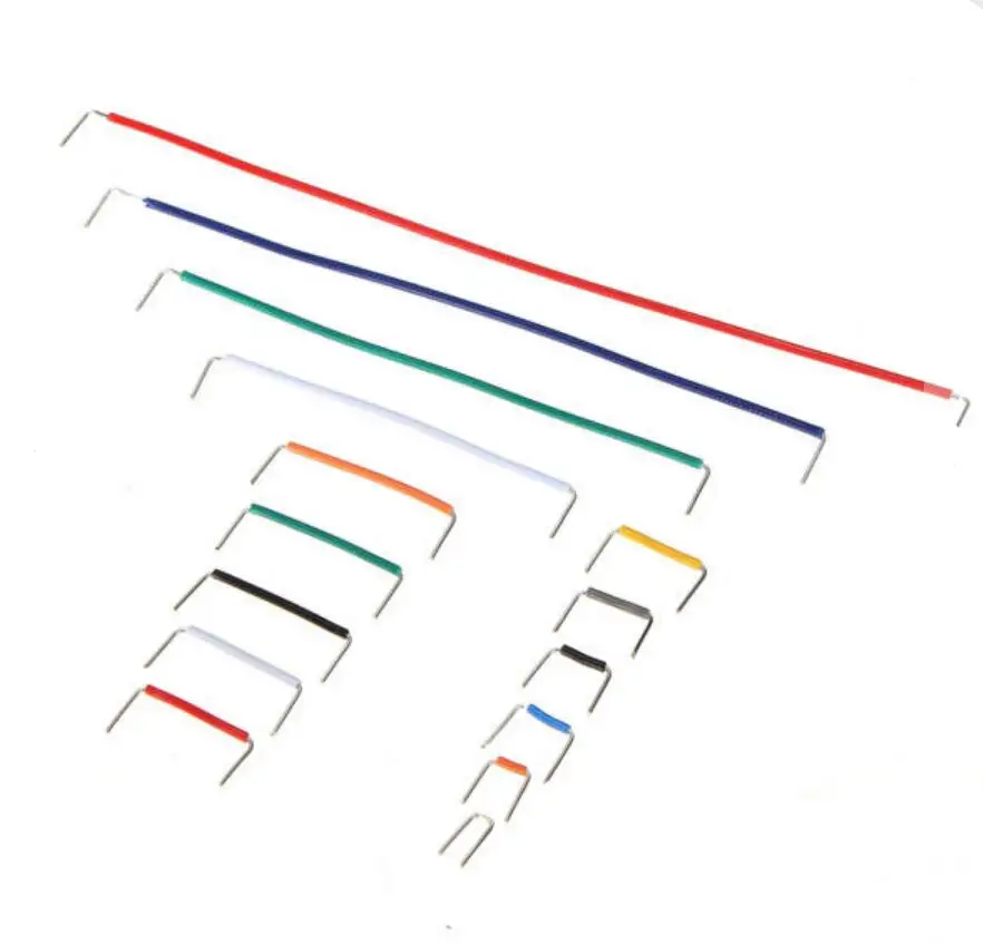 140 stücke/lot U Form Steckbrett Jumper Kabel Dupont Draht Für Arduino Schild 14 arten, jede art 10 stücke, insgesamt 140 stücke