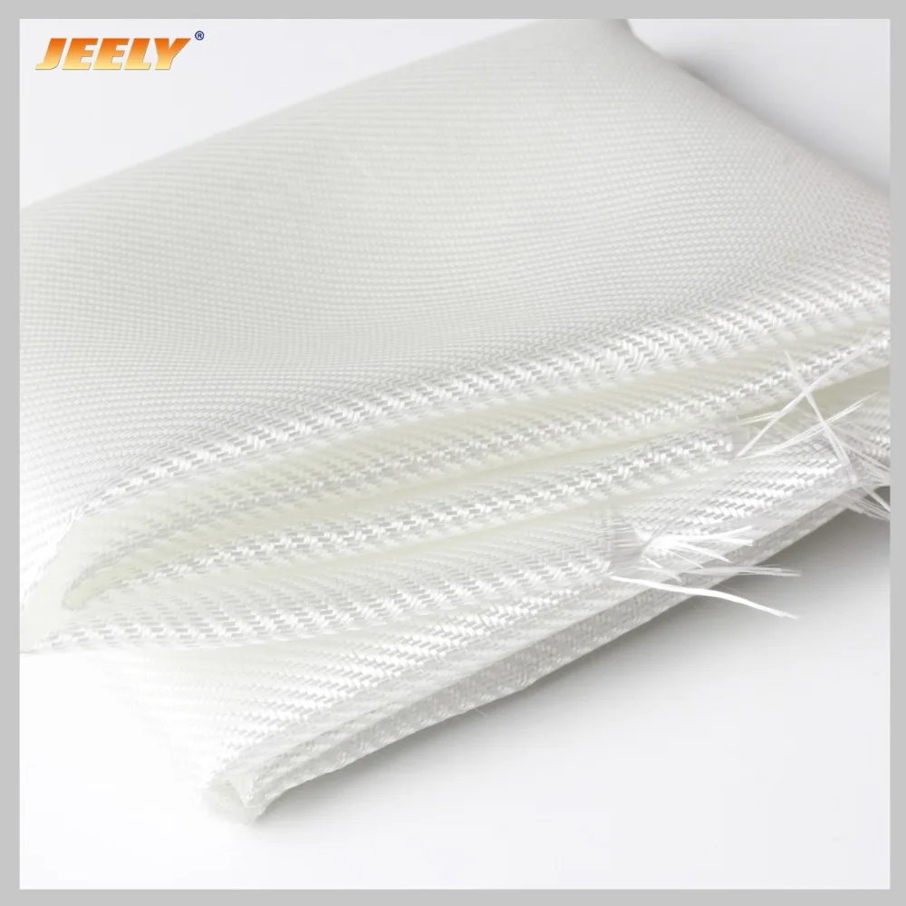 Jeely E-Glass 160gsm Twill resistente allo strappo E tessuto in fibra di vetro tinta unita larghezza 1m