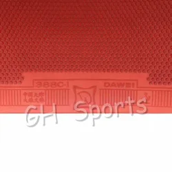 Dawei 388C-1 Good for Forehand-Attack Medium Pips-Out Table Tennis PingPong Rubber With Sponge