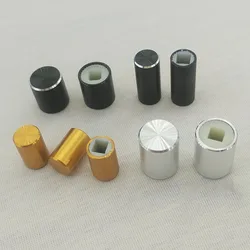 20pcs Outside Aluminum 3.2mm square hole power switch button cap