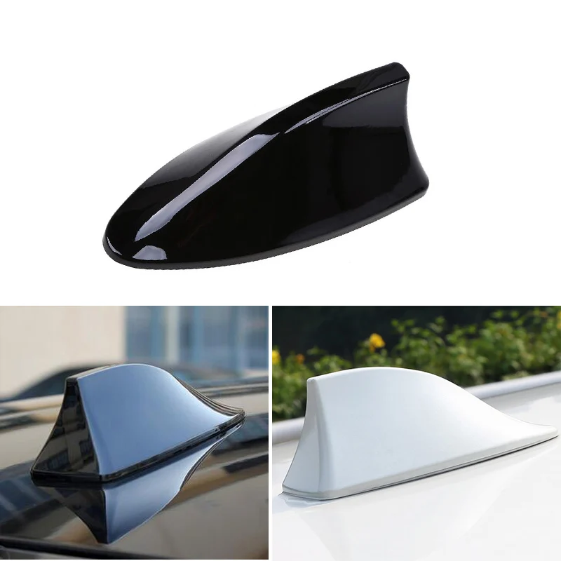 1x Car Truck Van Roof Shark Fin Antenna For Toyota Corolla RAV4 Camry Prado Avensis Yaris Auris Hilux Prius Land Cruiser