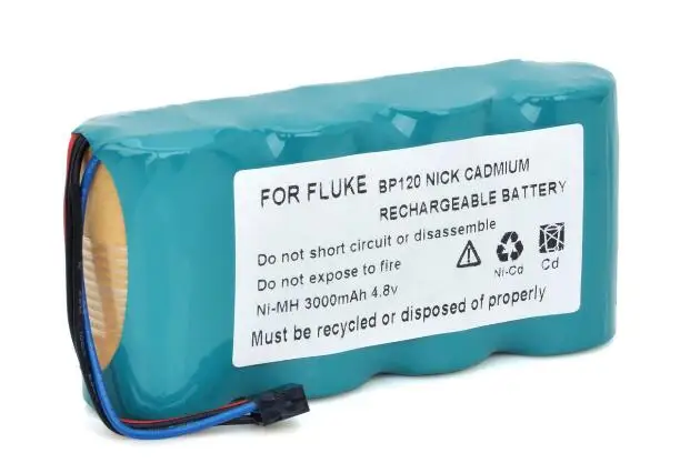 

NEW battery BP-120 BP130 BP-130,123S,FLUKE 43,FLUKE 43B 4.8V 3000mah Ni-CD battery 1pcs/lot