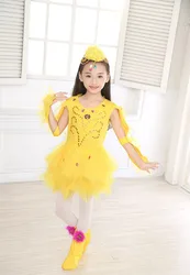 yellow chicken costume child animal party clothing children chicken costume chicken dance costume chicken dress for girls