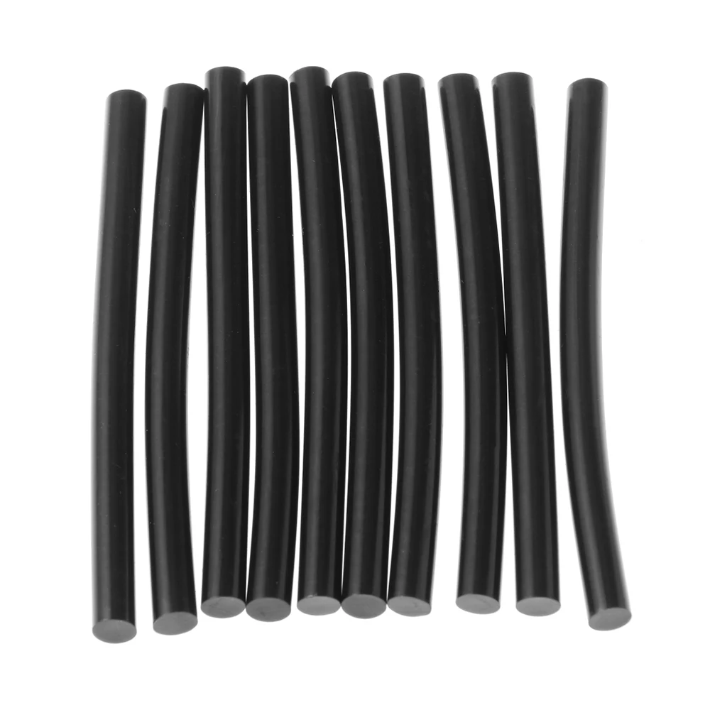 10Pcs Black Paintless Dent Repair Puller Tool Melt Glue Sticks For Car Body Hail Removal Repair Car Accessories